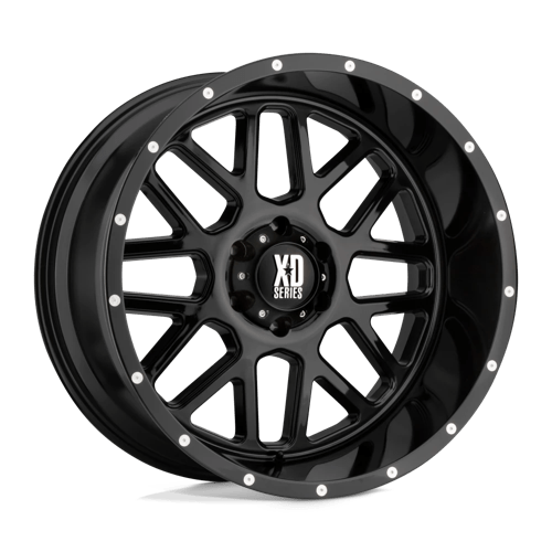 XD XD820 GRENADE GLOSS BLACK 16X7 5X160 ET +42 CB 65.07