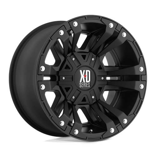 XD XD822 MONSTER II MATTE BLACK 17X9 6X135/5.5 ET -12 CB 106.1