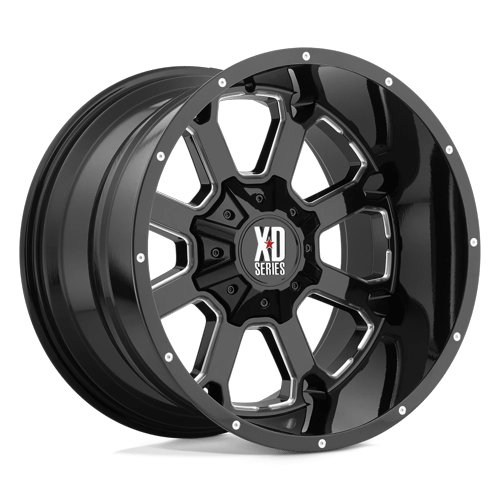 XD825 20X10 6X135/5.5 G-BLK MILL -24MM