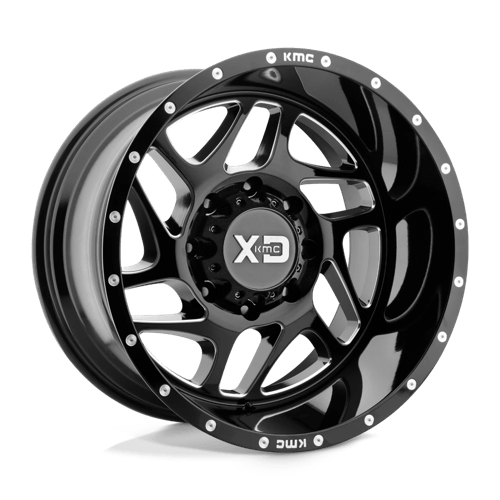 XD XD836 FURY GLOSS BLACK MILLED 20X9 6X135 ET +18 CB 87.1