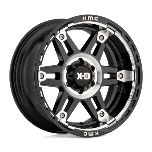 XD XD840 SPY II GLOSS BLACK MACHINED 20X9 6X5.5 ET +0 CB 106.1