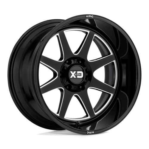 XD XD844 PIKE GLOSS BLACK MILLED 20X9 6X5.5 ET +0 CB 106.1