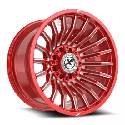 XF-231 22×12 8×165.1 8×170 -44 Cb 125.2 Anodized Red & Milled