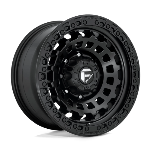 Fuel 1PC D633 ZEPHYR MATTE BLACK 17X9 5X5.0 ET -12 CB 71.5
