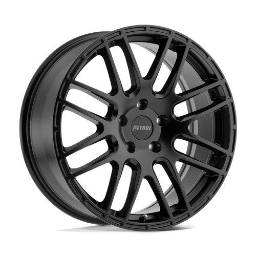 Petrol P6A MATTE BLACK 19X8 5X4.25 ET +40 CB 72.1