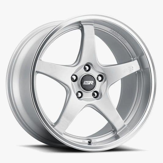 18X10.5 5X110 (CUSTOM DRILL) +22 72.56 HYPER SILVER MACHINE LIP APX5 80551422 APX5HS-ML 5X110