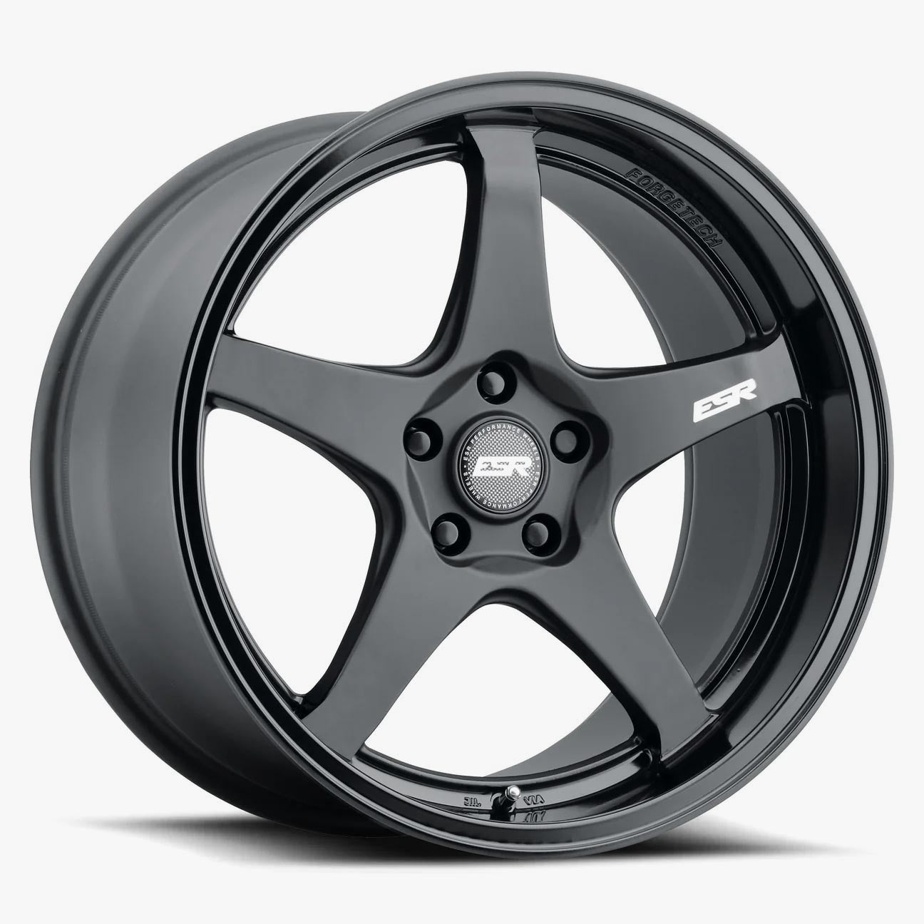 18X10.5 5X120.6 (CUSTOM DRILL) +22 72.56 MATTE BLACK GLOSS BLACK LIP APX 5 80551422 APX5MBLK-BL 5X12