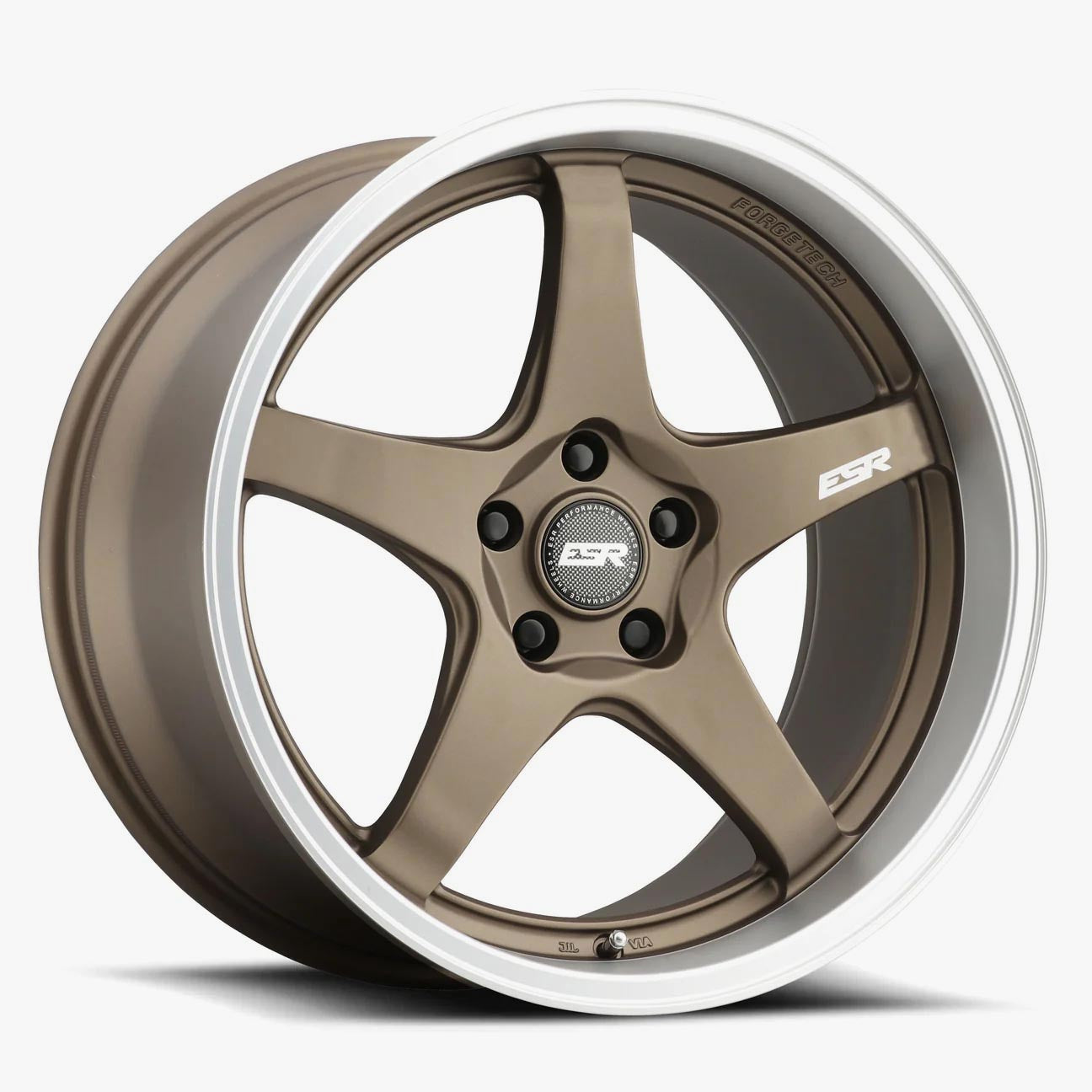 18X8.5 5X108 (CUSTOM DRILL) +30 72.56 MATTE BRONZE APX5 88551430 APX5MBRNZ 5X108