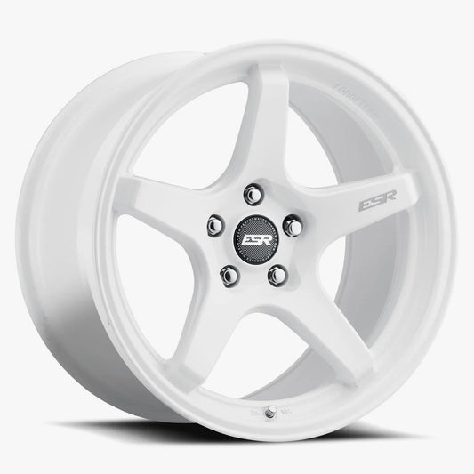 18X8.5 5X108 (CUSTOM DRILL) +30 72.56 GLOSS WHITE APX5C 88551430 APX5CWHT 5X108