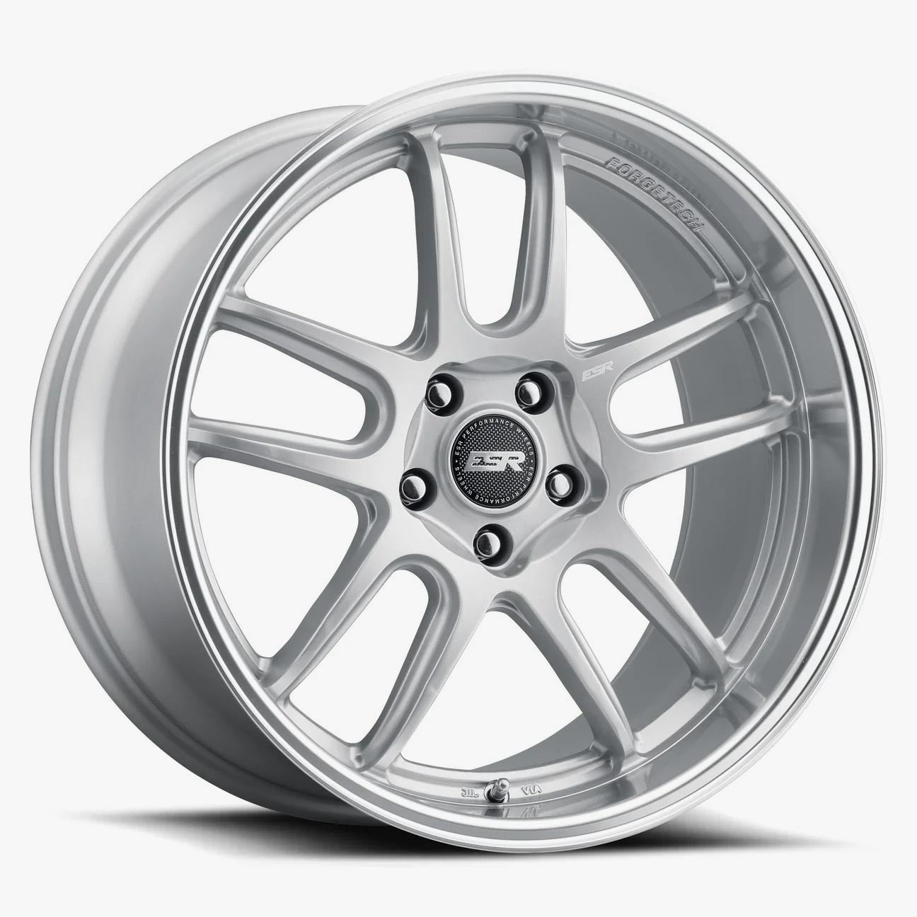18X10.5 5X120.6 (CUSTOM DRILL) +22 72.56 HYPER SILVER MACHINE LIP APX8 80551422 APX8HS-ML 5X120.6