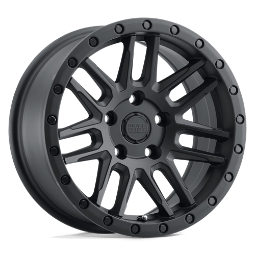 Black Rhino Hard Alloys ARCHES MATTE BLACK 17X8 5X4.25 ET +30 CB 72.1
