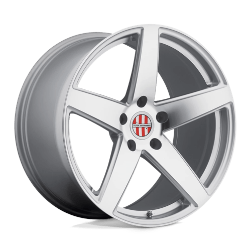 Victor Equipment BADEN SILVER W/ MIRROR CUT FACE 19X11 5X130 ET +36 CB 71.5