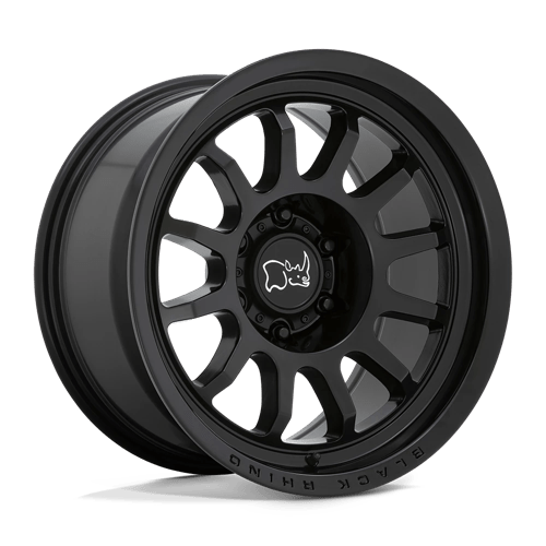 Black Rhino Hard Alloys RAPID MATTE BLACK 17X8.5 6X4.5 ET +0 CB 76.1