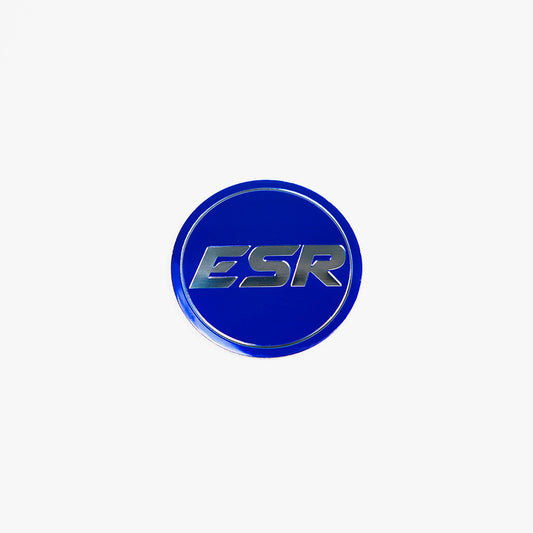 SR08 LOGO BLUE WITH SILVER ESR SILVER CAP