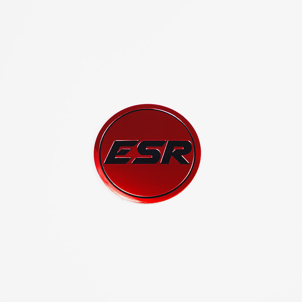 SR08 LOGO RED WITH BLACK ESR SILVER CAP