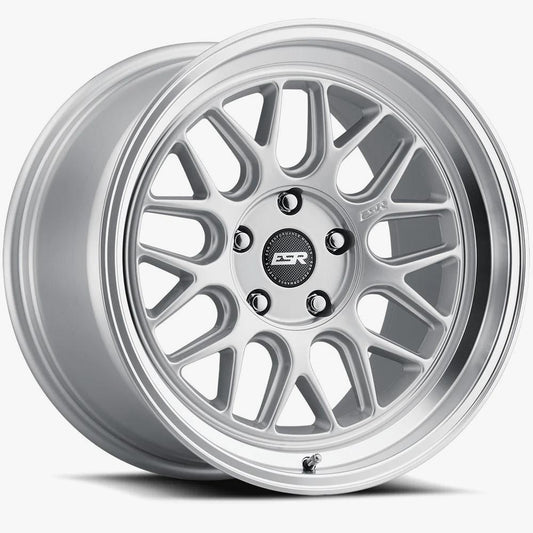 18X10.5 5X100 +22 72.56 SILVER MACHINE LIP CR01 80550022 CR01HS-ML
