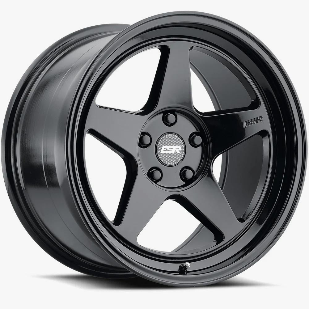 18X10.5 5X120.6 (CUSTOM DRILL) +30 72.56 GLOSS BLACK CR5 80551430 CR5GBLK 5X120.6
