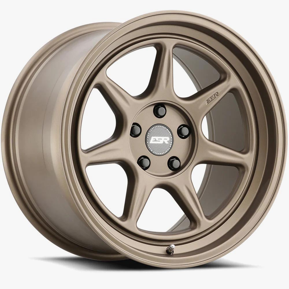18X10.5 5X108 (CUSTOM DRILL) +22 72.56 MATTE BRONZE CR7 80551422 CR7MBRNZ 5X108
