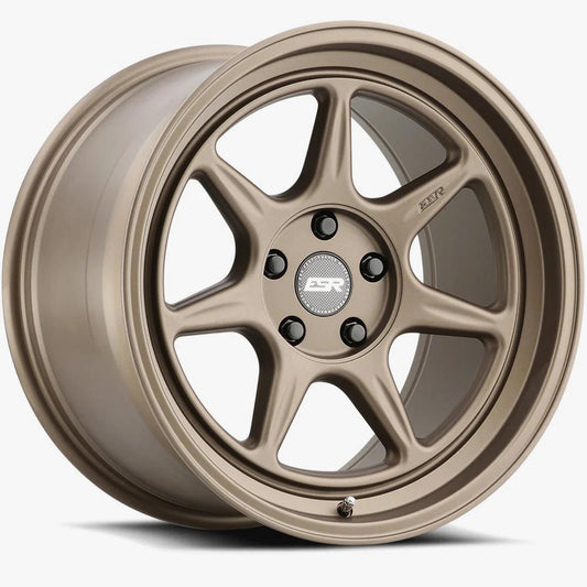 18X10.5 5X108 (CUSTOM DRILL) +22 72.56 MATTE BRONZE CR7 80551422 CR7MBRNZ 5X108