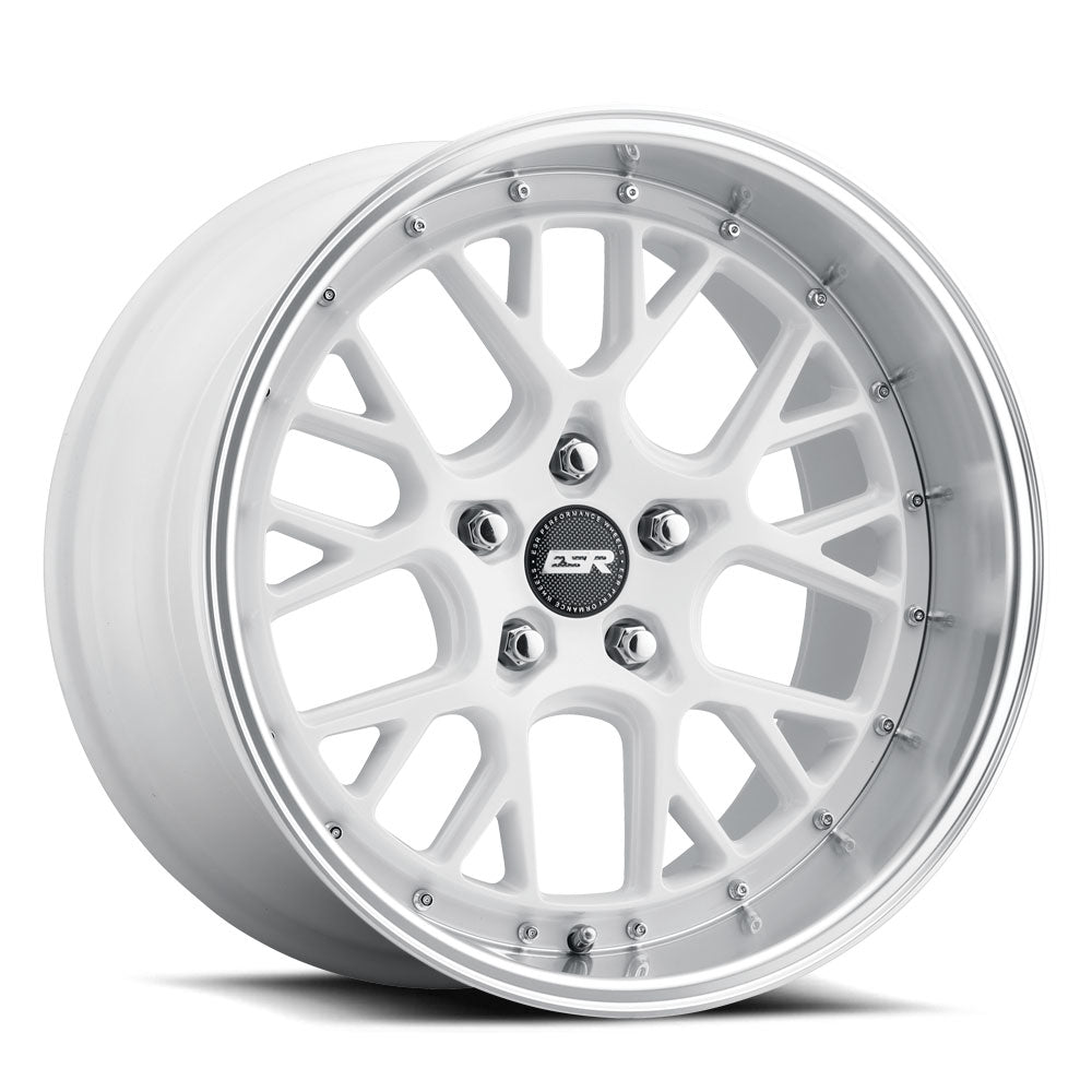 18X8.5 5X100 +35 72.56 GLOSS WHITE MACHINE LIP CS11 88550035 CS11WHT-ML