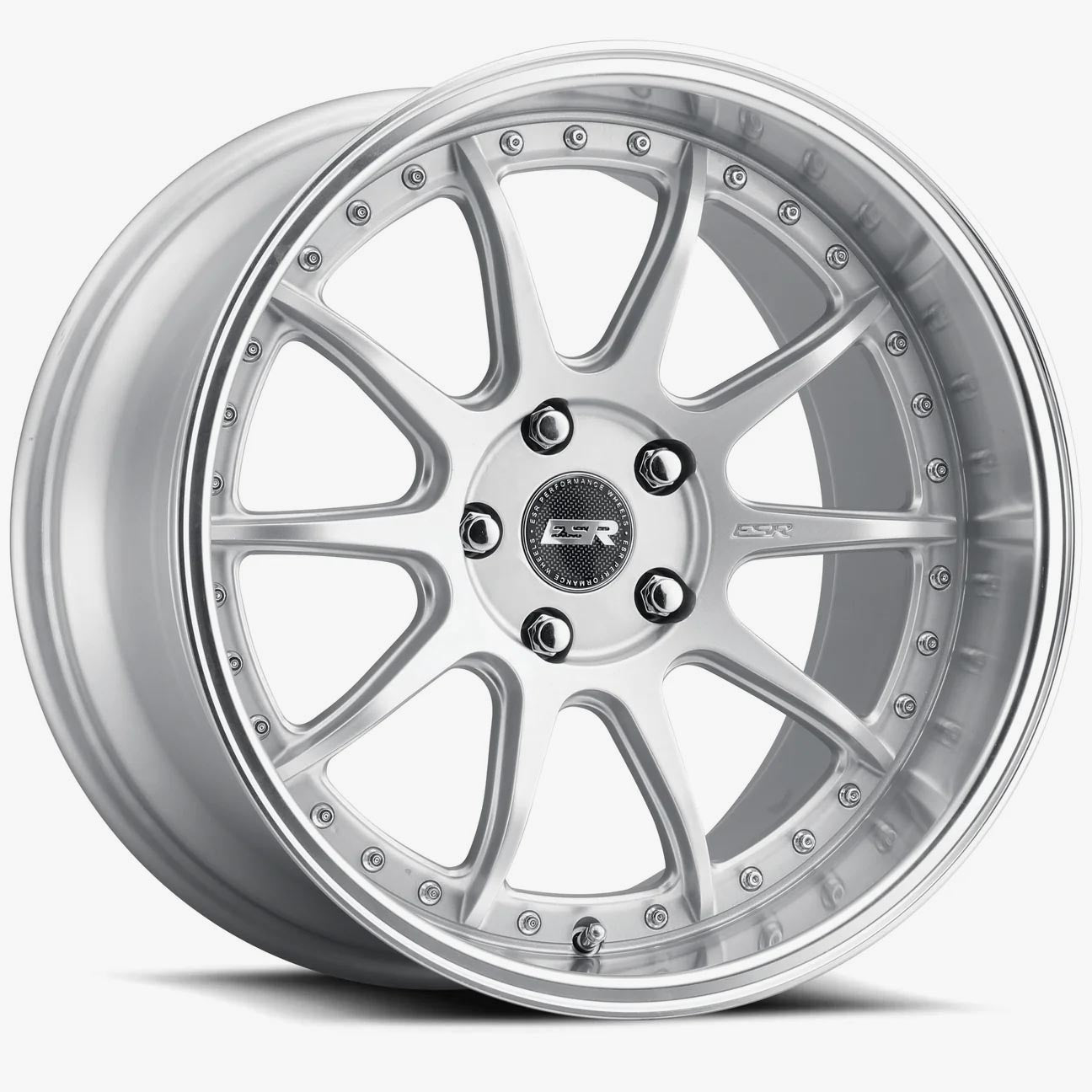 18X8.5 5X112 (CUSTOM DRILL) +30 72.56 HYPER SILVER MACHINE LIP CS12 88551430 CS12HS-ML 5X112