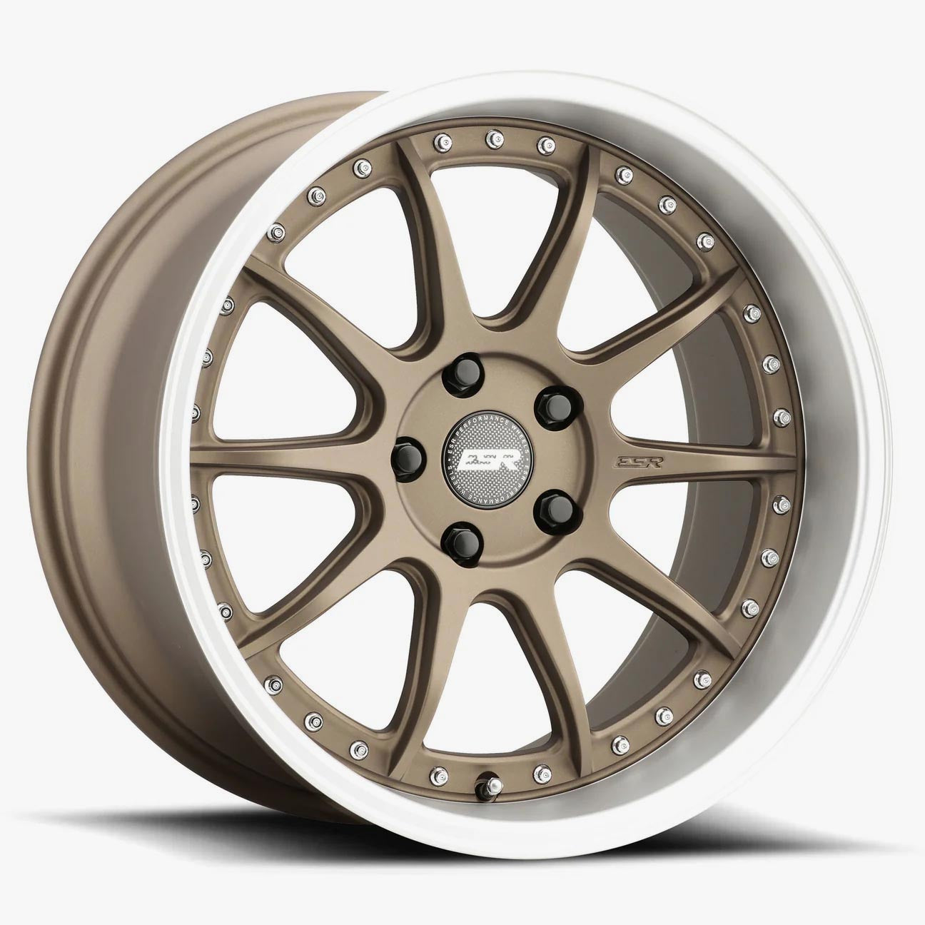 18X8.5 5X115 (CUSTOM DRILL) +30 72.56 MATTE BRONZE MACHINE LIP CS12 88551430 CS12MBRNZ-ML 5X115