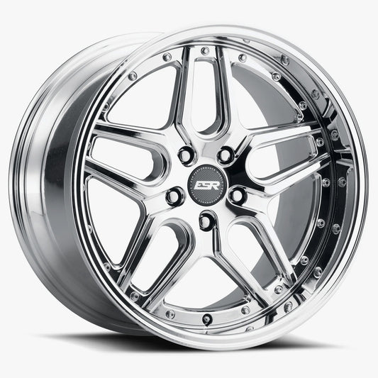 19X8.5 5X114.3 +35 VACUUM CHROME CS15.2 98551435 CS15R2VCM