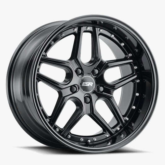 CUSTOM DRILL CS15 19X8.5 +30 72.56 GLOSS BLACK..PCD: 98511130 CS15GBLK