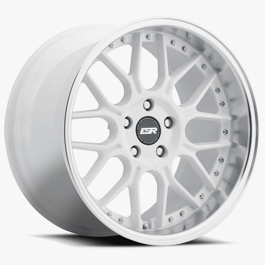 19X8.5 5X114.3 +35 GLOSS WHITE MACHINE LIP CS18 98551435 CS18WHT-ML