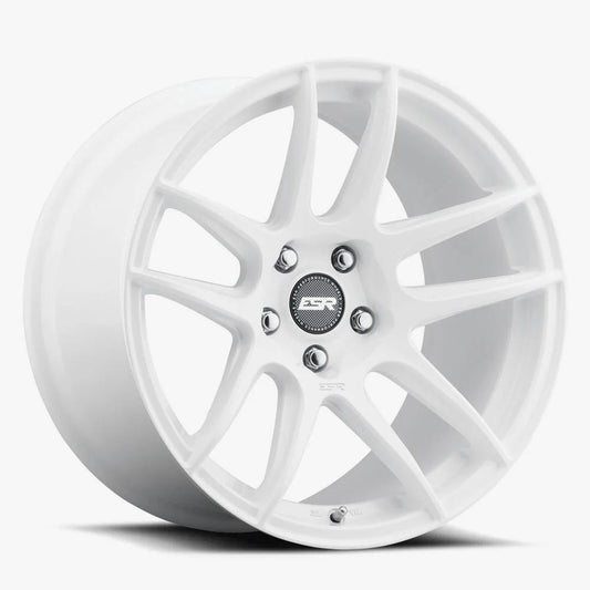 18X10.5 5X112 (CUSTOM DRILL) +30 72.56 GLOSS WHITE CS8 80551430 CS8WHT 5X112