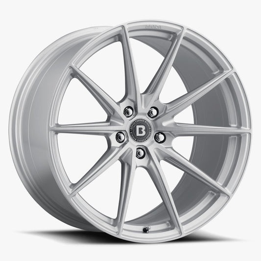 CUSTOM DRILL 20X9.0 (+20 to +50) 72.56 CX1 BRUSHED HYPER SILVER..ET: 290BBBCC CX1BHS-P1