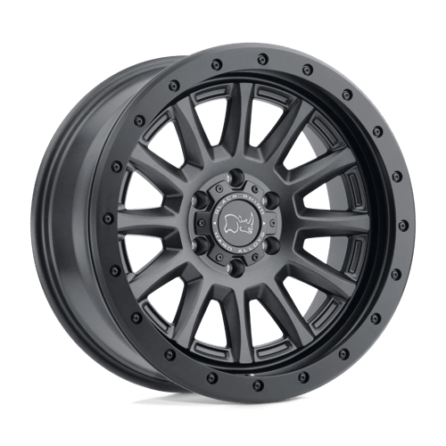 Black Rhino Hard Alloys DUGGER GUN BLACK 17X8.5 6X5.5 ET -18 CB 112.1