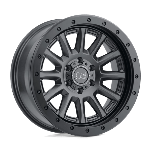 Black Rhino Hard Alloys DUGGER GUN BLACK 17X8.5 5X4.5 ET -18 CB 76.1