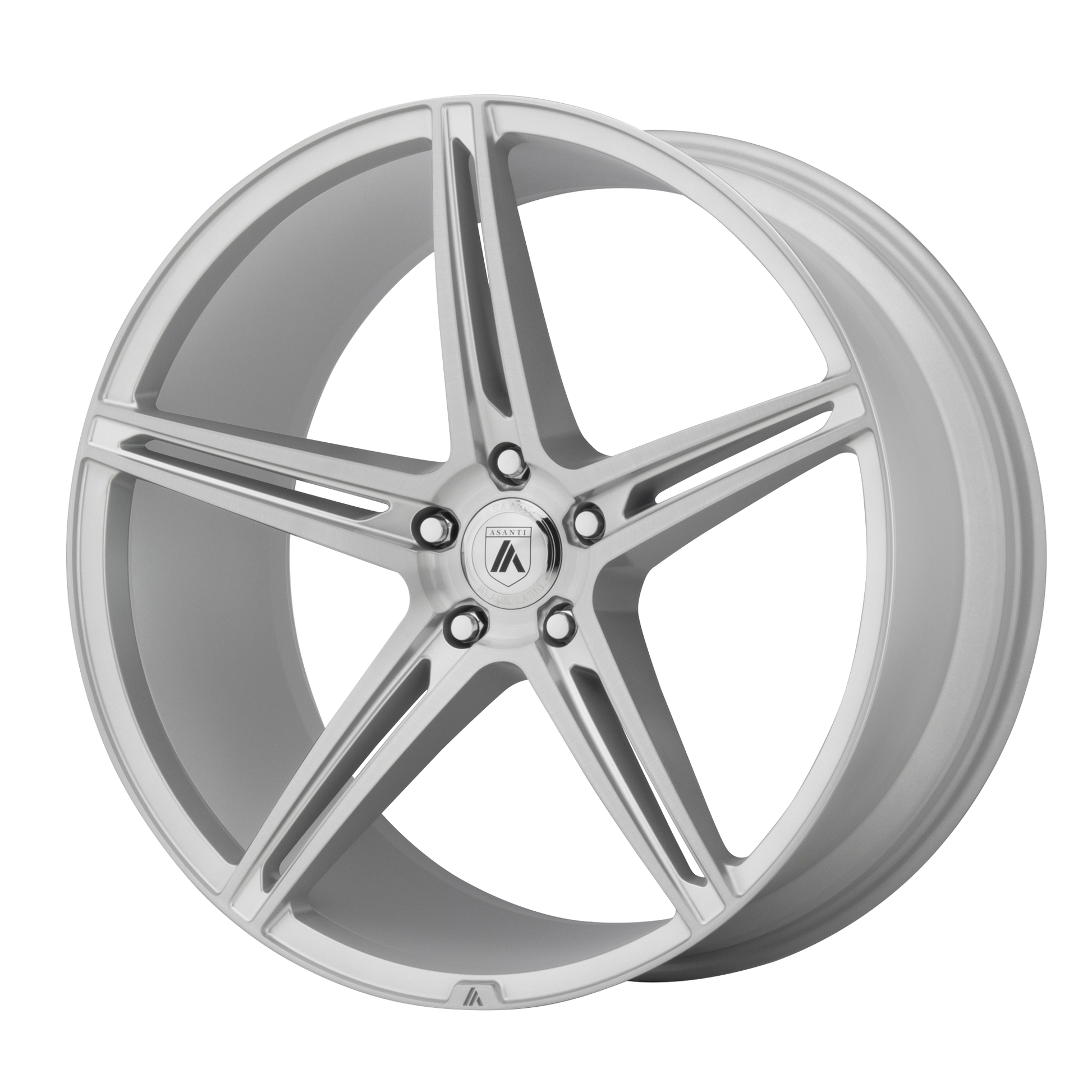 Asanti Black ABL-22 ALPHA 5 BRUSHED SILVER 20X10.5 5X4.5 ET +38 CB 72.56