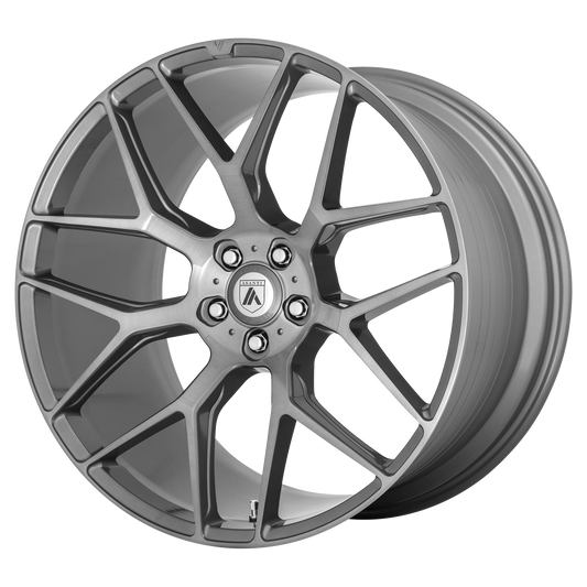 Asanti Black ABL-27 DYNASTY TITANIUM BRUSHED 22X9 5X4.5 ET +32 CB 72.56