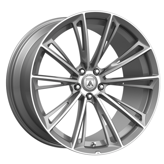 Asanti Black ABL30 CORONA TITANIUM BRUSHED 22X9 5X112 ET +32 CB 72.56