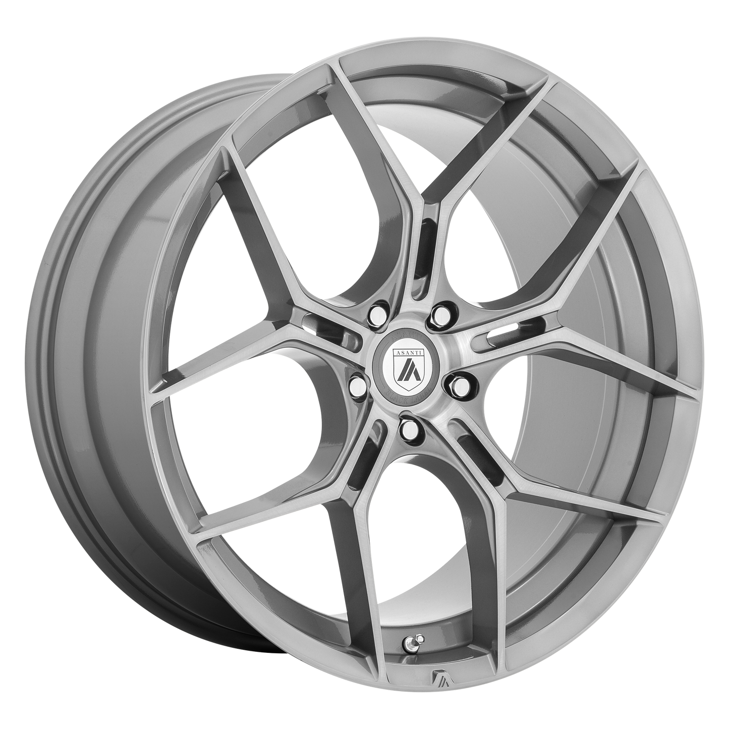 Asanti Black ABL-37 MONARCH TITANIUM BRUSHED 20X9 5X4.5 ET +38 CB 72.56
