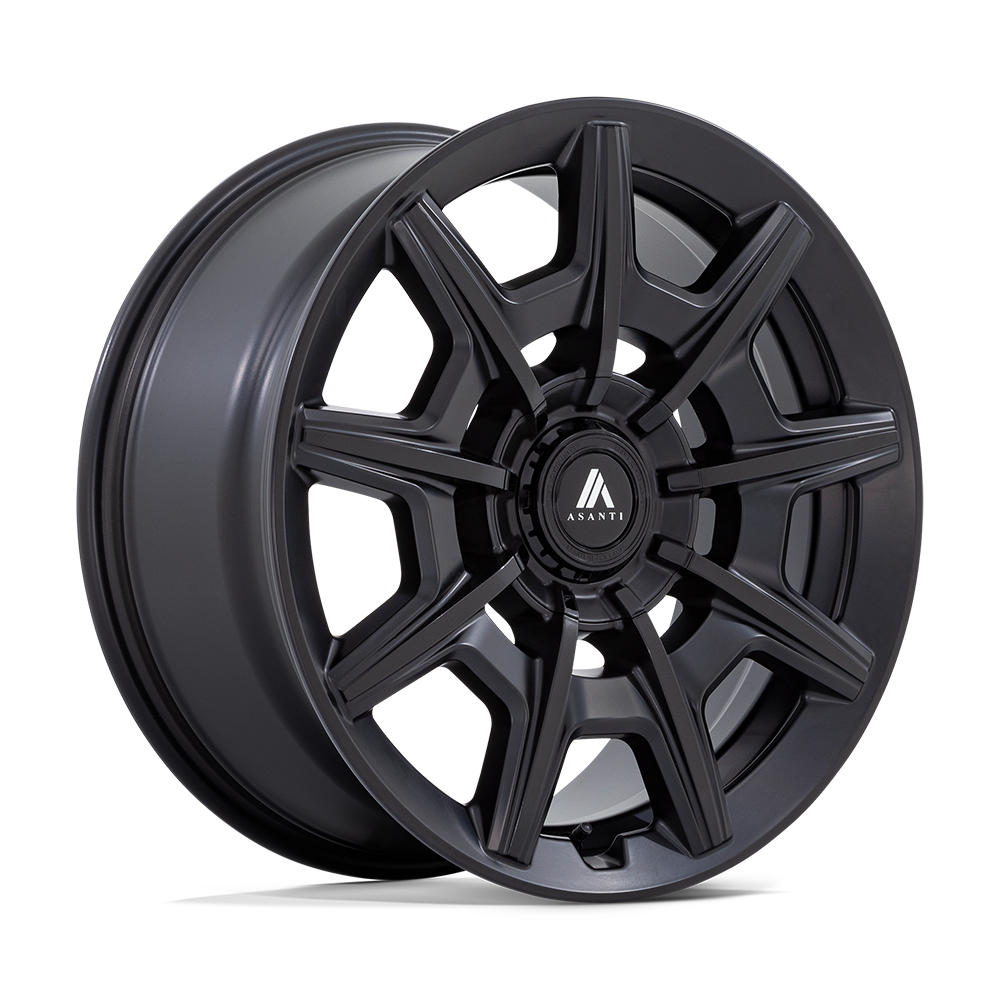 Asanti Black AB041 ESQUIRE SATIN BLACK GLOSS BLACK FACE 22X9 5X112/120 ET +35 CB 74.1