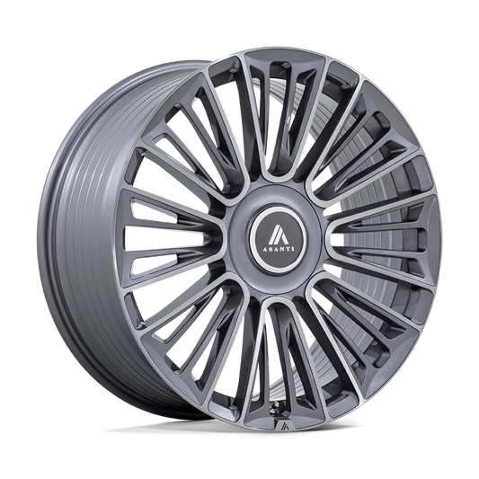 Asanti Black AB049 PREMIER ANTHRACITE BRUSHED 22X9.5 6X135/5.5 ET +25 CB 100.3