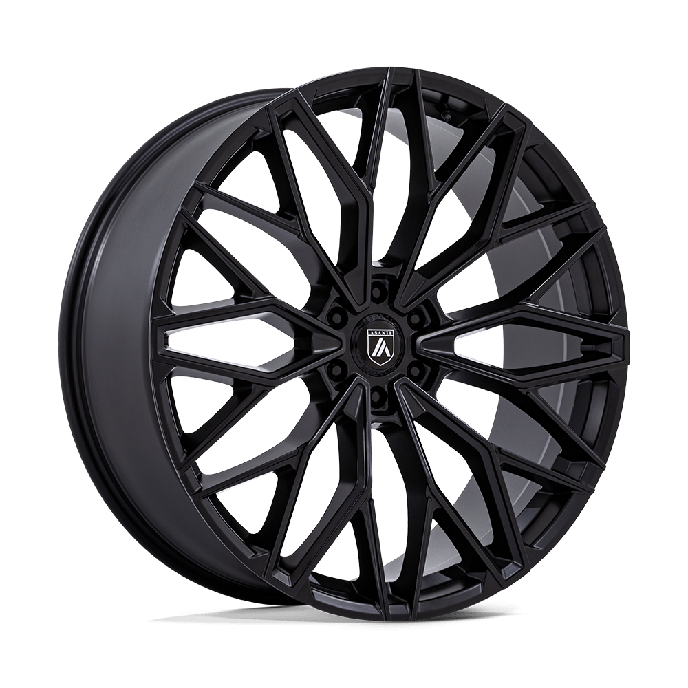 Asanti Black AB050 MOGUL 6 MATTE BLACK 24X10 6X5.5 ET +30 CB 106.1