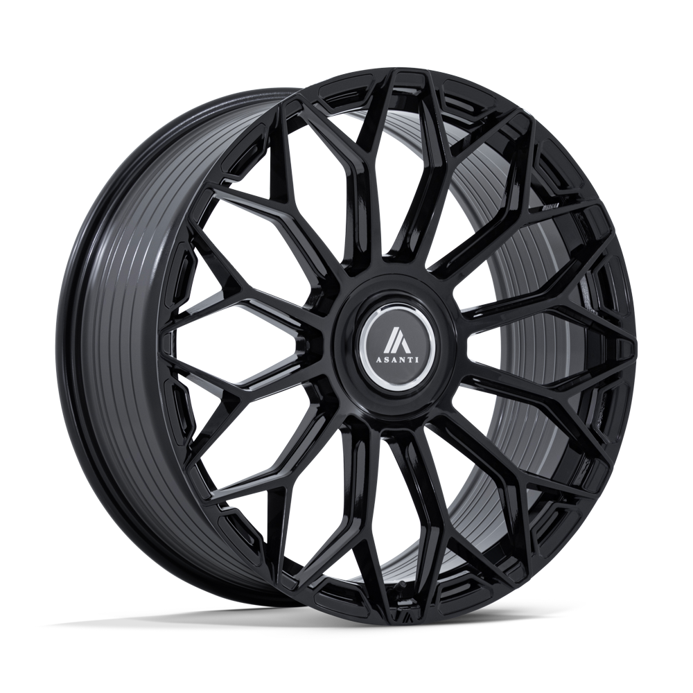 Asanti Black AB051 ENVOY GLOSS BLACK 24X10 6X135/5.5 ET +30 CB 100.3