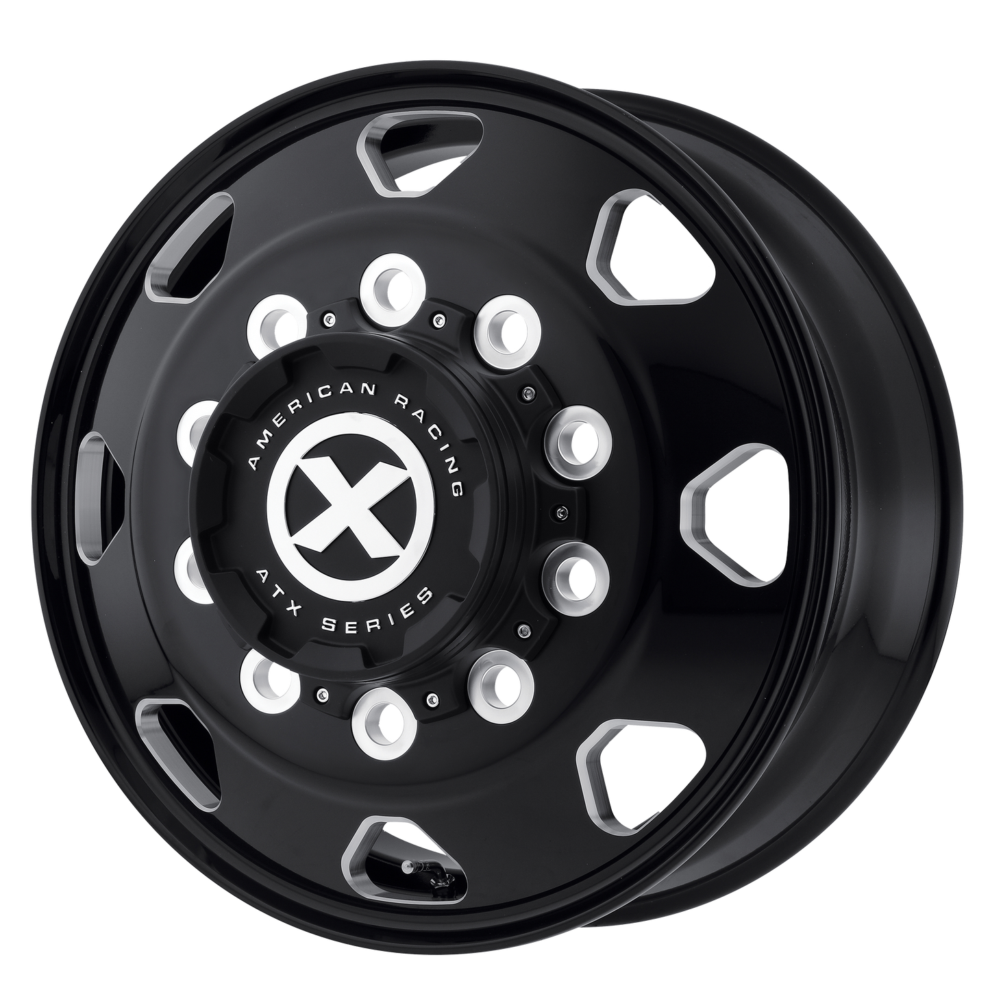 ATX AO401 OCTANE SATIN BLACK MILLED 24.5X8.25 10X11.25 ET +144 CB 220.1