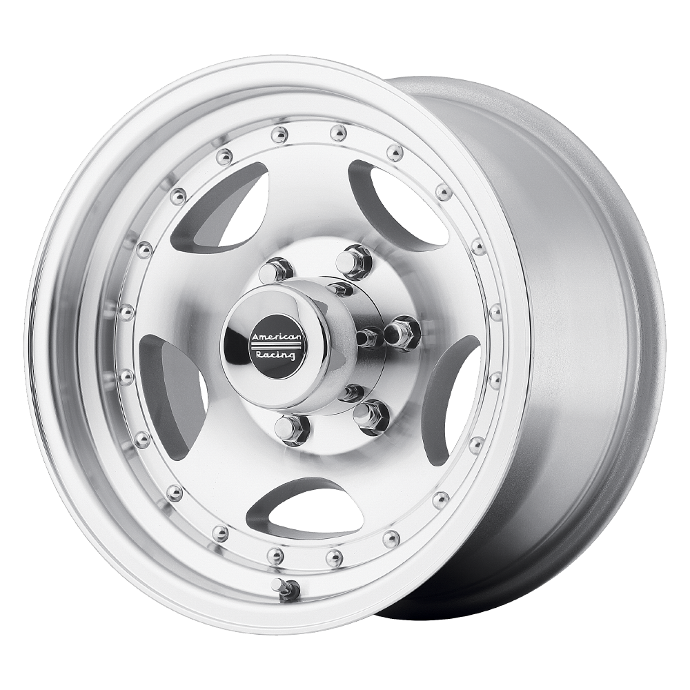 American Racing AR23 MACHINED W/ CLEAR COAT 15X8 5X4.5 ET -19 CB 83.06