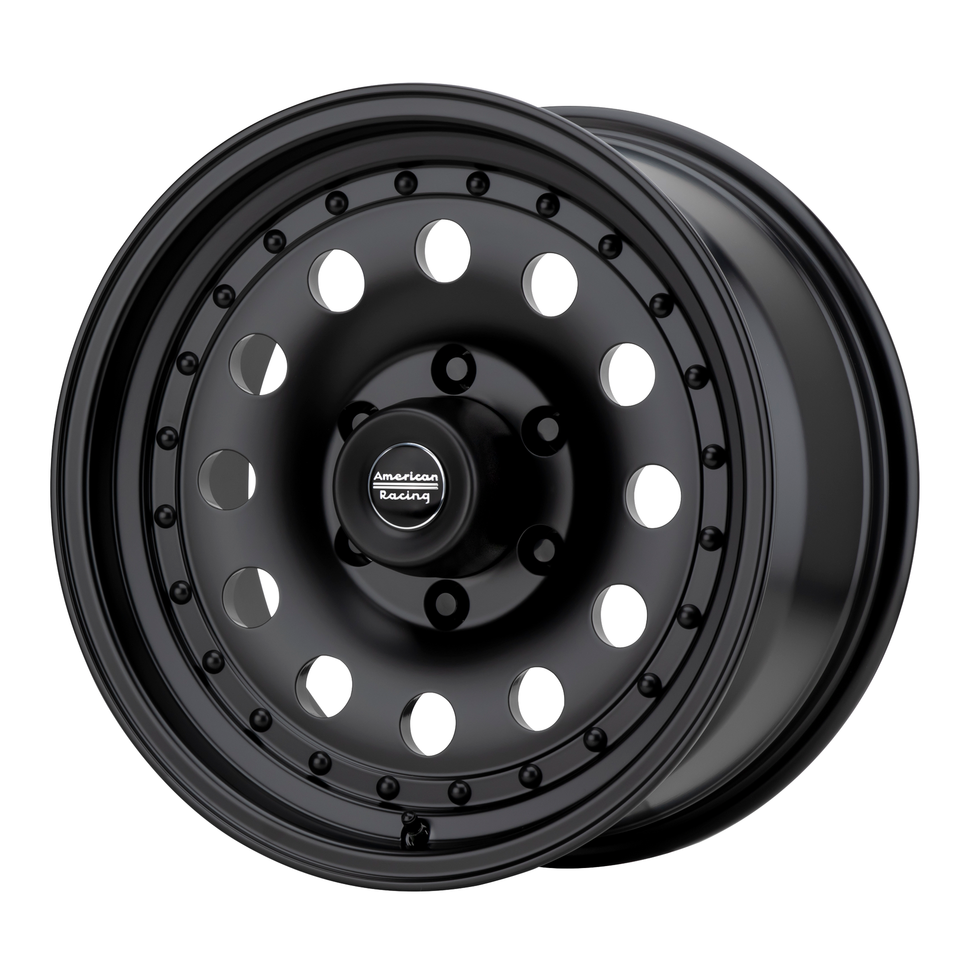 American Racing AR62 OUTLAW II SATIN BLACK 18X8 5X5.5 ET +0 CB 108