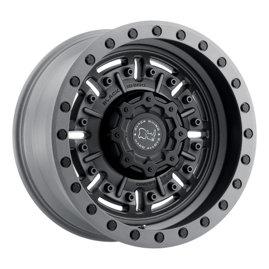 Black Rhino Hard Alloys ABRAMS 17X8.5 6X5.5 ET -18 CB 112.1