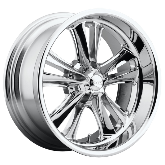 Foose 1PC F097 KNUCKLE CHROME 17X8 5X4.5 ET +1 CB 72.56