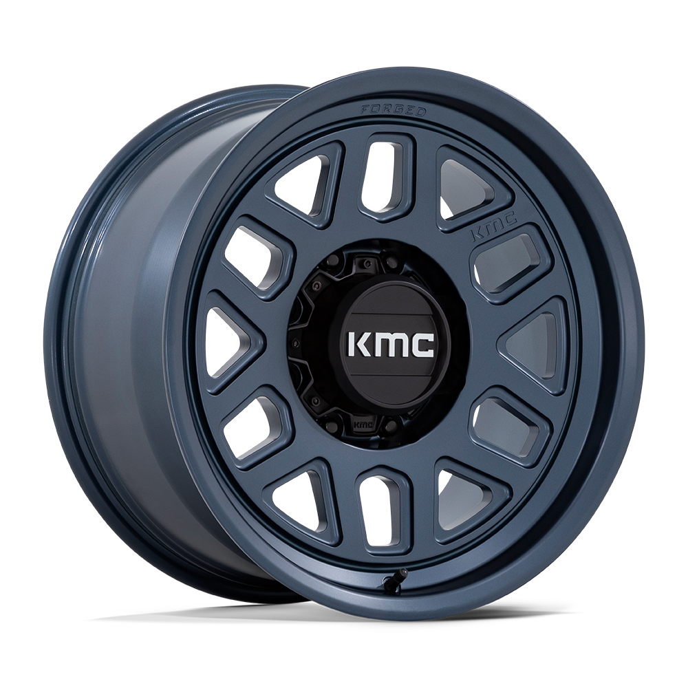 KMC KM451 MESA FORGED MONOBLOCK METALLIC BLUE 18X9 8X180 ET +18 CB 124.2