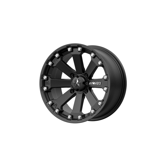 MSA Offroad Wheels M20 KORE UTV MATTE BLACK 14X7 4X110 ET +0 CB 86