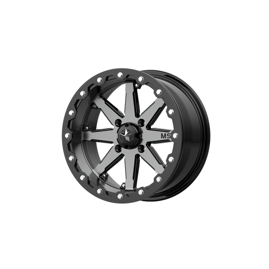 MSA Offroad Wheels M21 LOK UTV BEADLOCK CHARCOAL 14X7 4X137 ET +0 CB 112.1