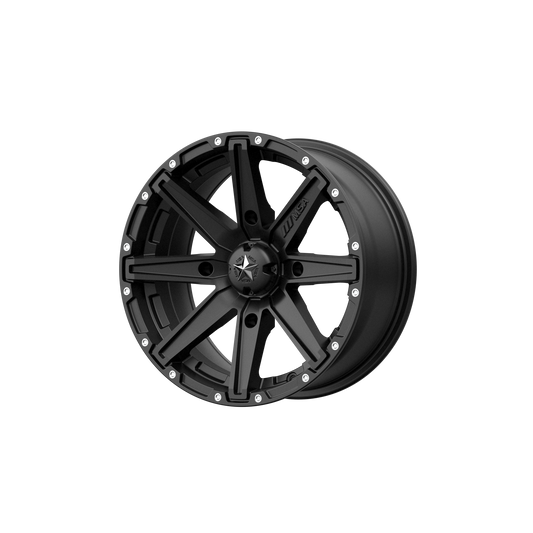 MSA Offroad Wheels M33 CLUTCH UTV SATIN BLACK 15X7 4X156 ET +10 CB 132